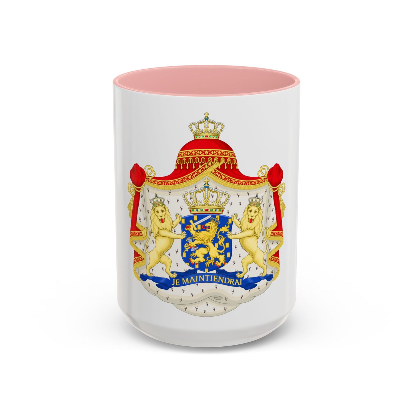Royal coat of arms of the Netherlands (1815-1907) - Accent Coffee Mug