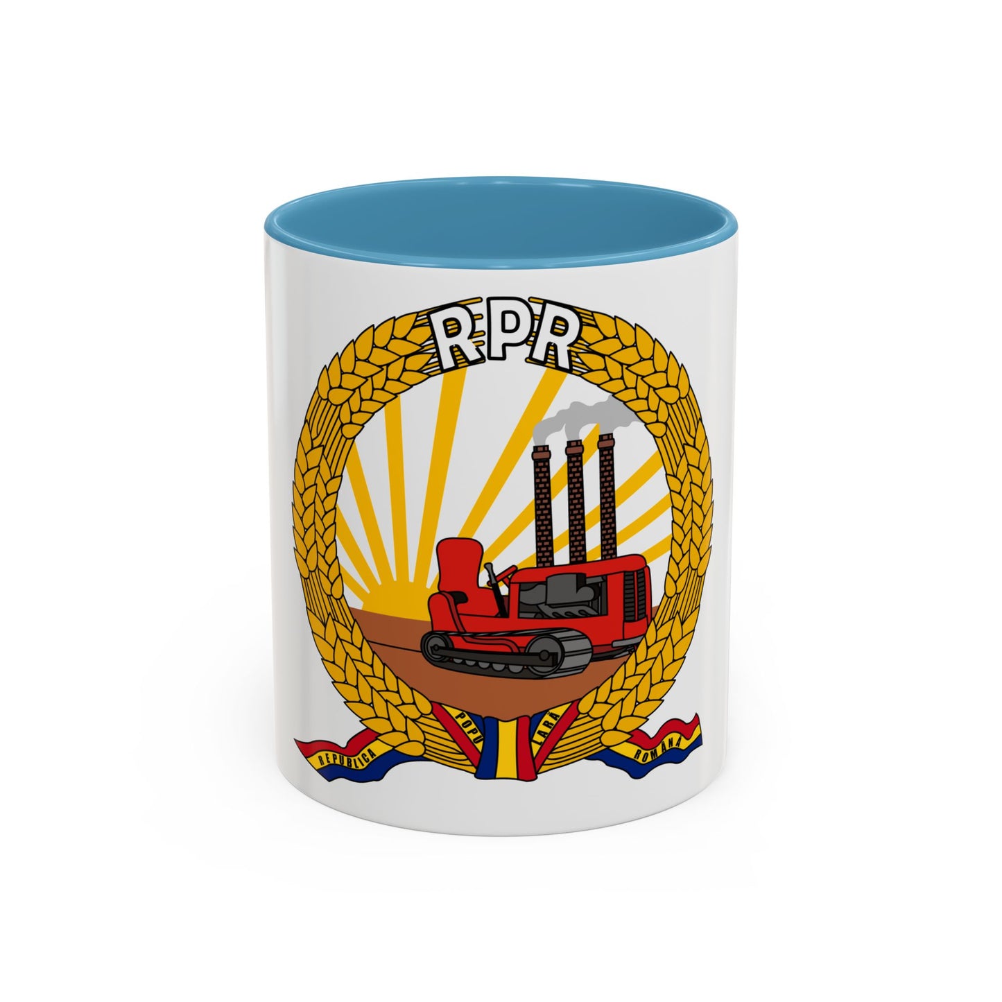 Coat of arms of Romania (January-March 1948) - Accent Coffee Mug