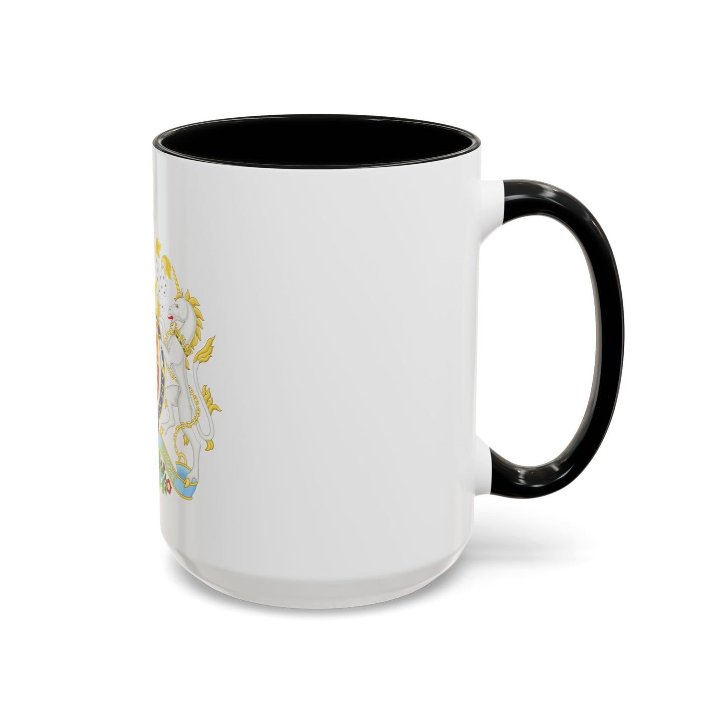 Coat of arms of the United Kingdom (1901-1952) - Accent Coffee Mug