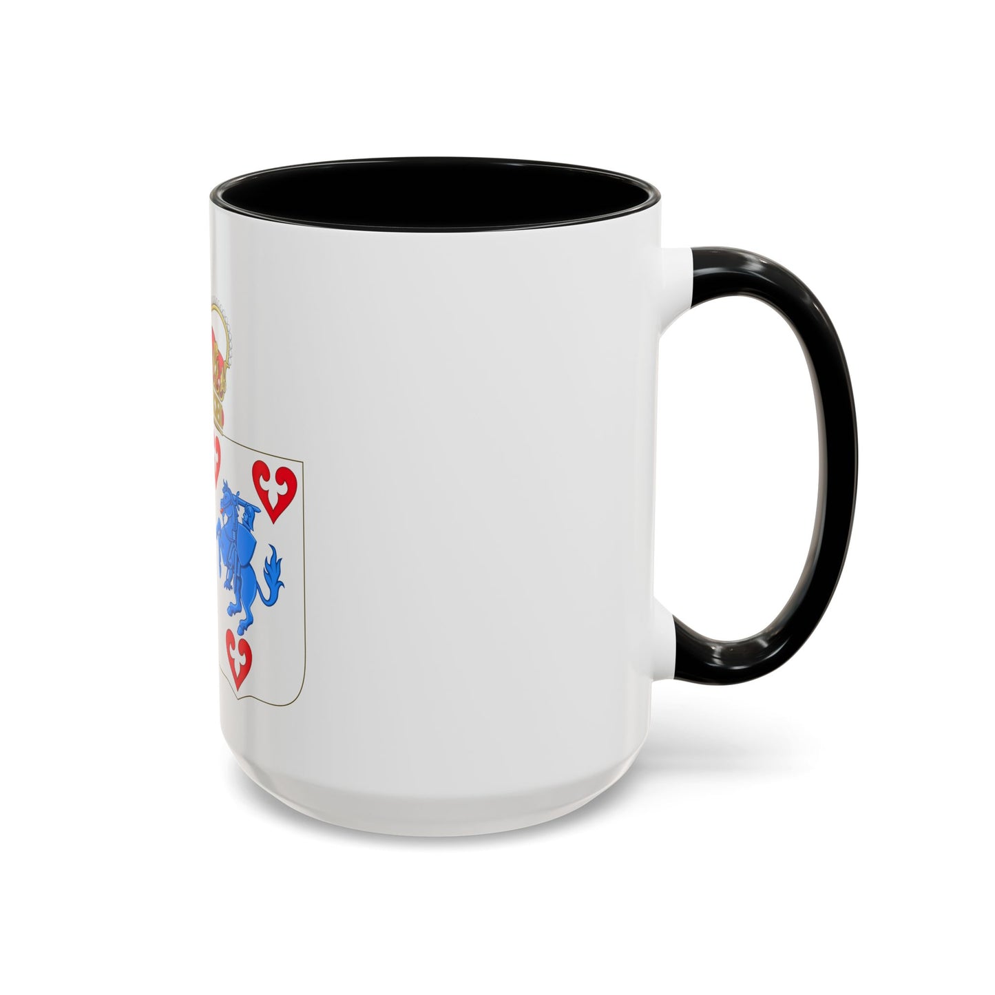 Coat of arms of Princess Marie of Denmark - Accent Coffee Mug