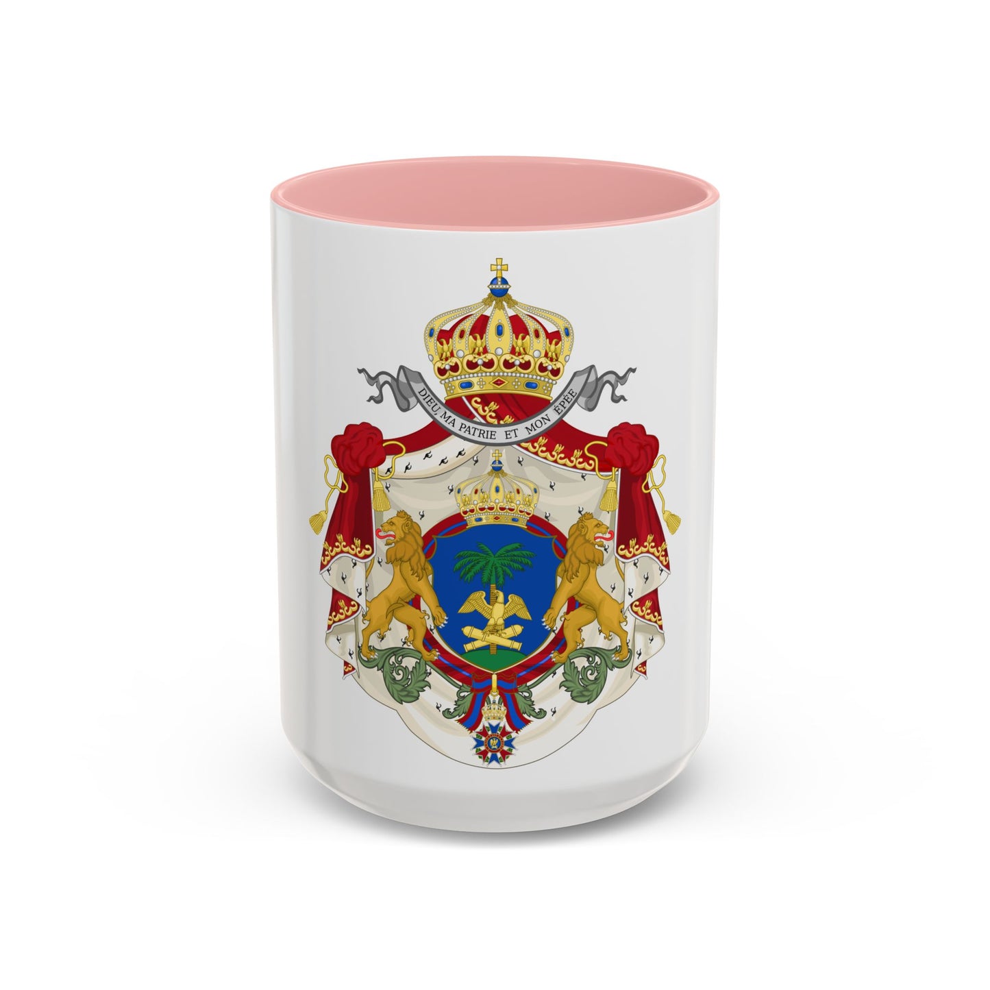 Imperial Coat of Arms of Haiti (1849-1859) - Accent Coffee Mug