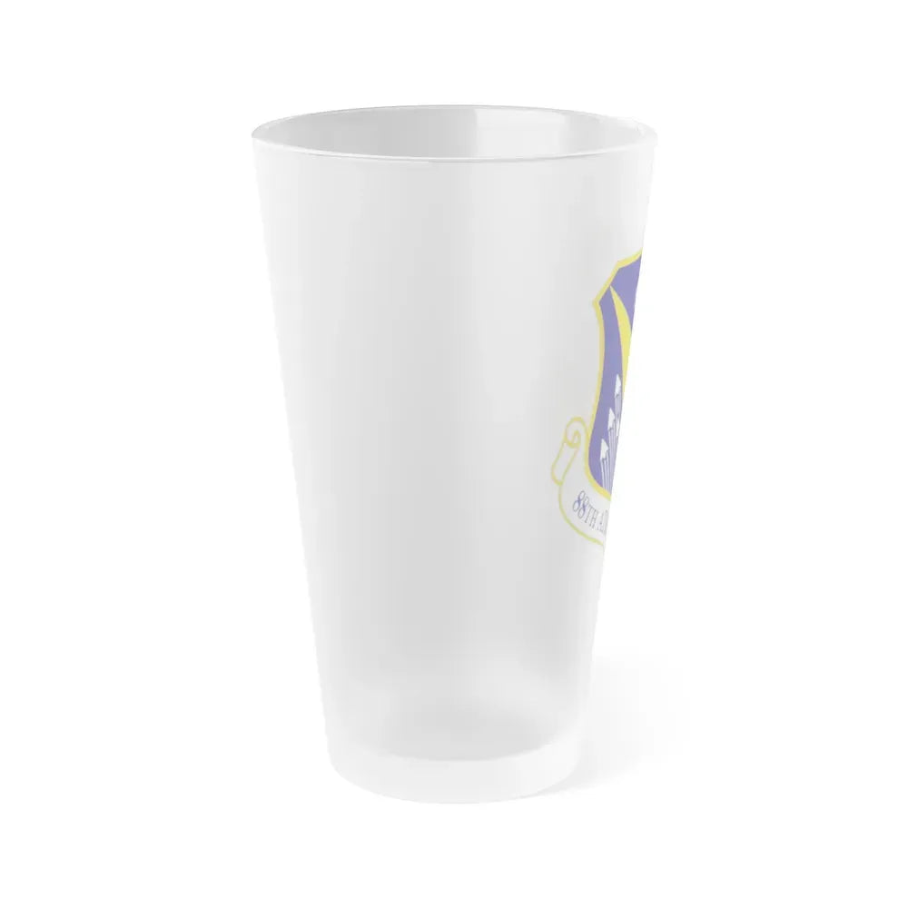 88th Air Base Wing (U.S. Air Force) Frosted Pint Glass 16oz - Go Mug Yourself