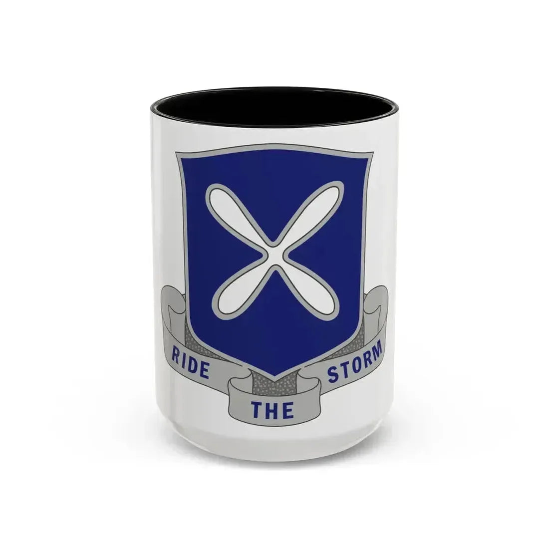 88th Infantry Regiment 2 (U.S. Army) Accent Coffee Mug 15oz Black - Go Mug Yourself