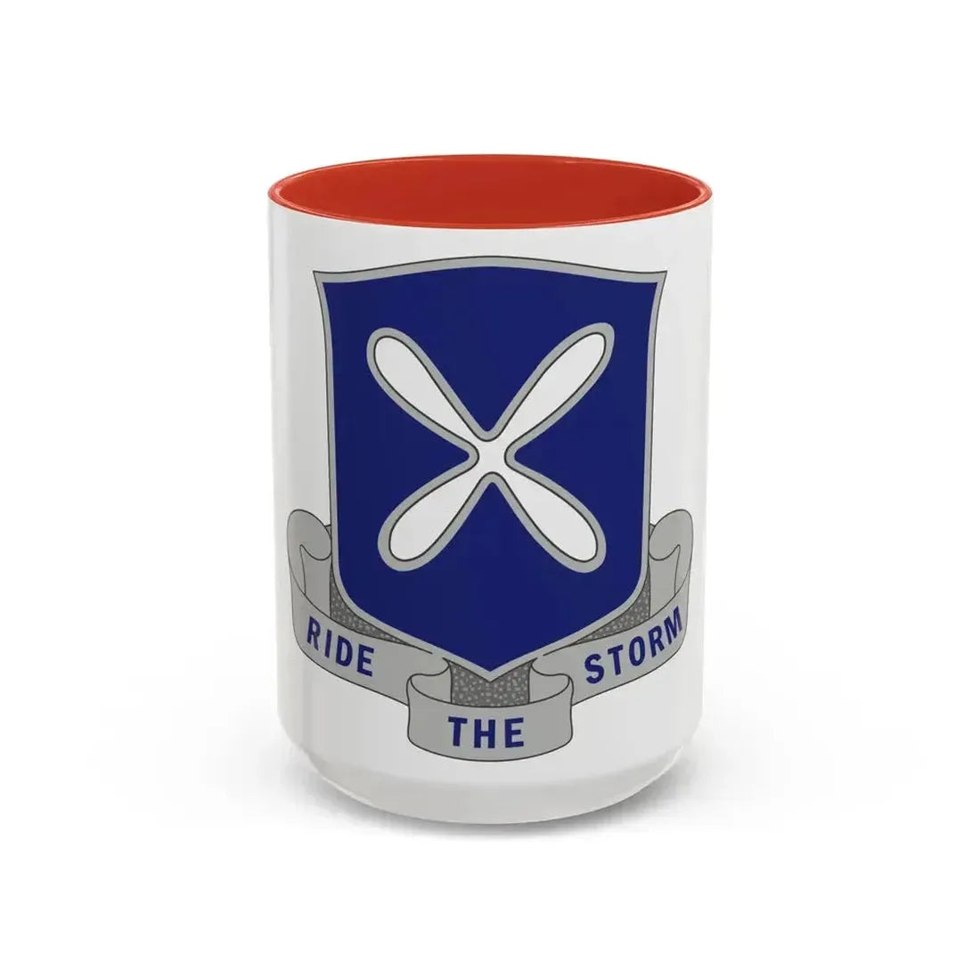 88th Infantry Regiment 2 (U.S. Army) Accent Coffee Mug 15oz Red - Go Mug Yourself