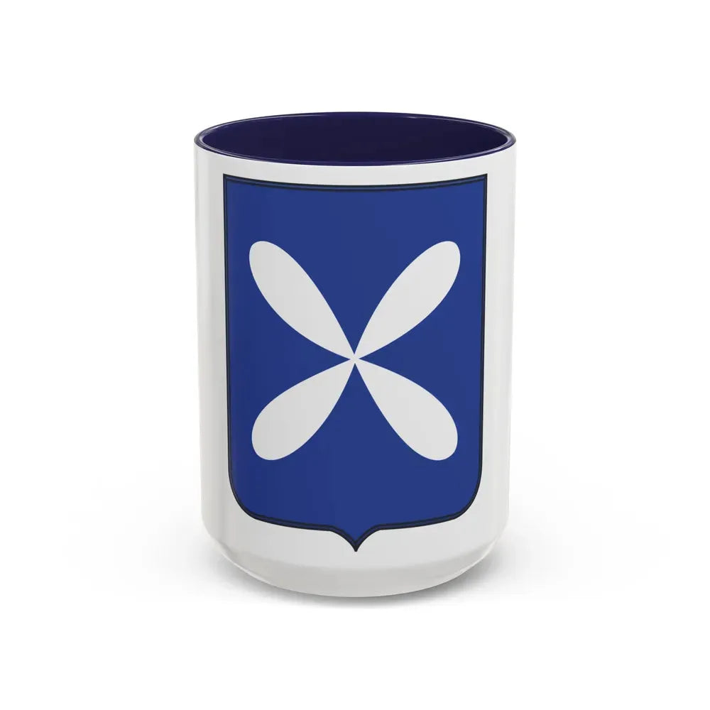 88th Infantry Regiment (U.S. Army) Accent Coffee Mug 15oz Navy - Go Mug Yourself