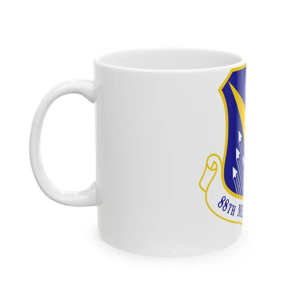 88th Medical Group (U.S. Air Force) White Coffee Mug - Go Mug Yourself