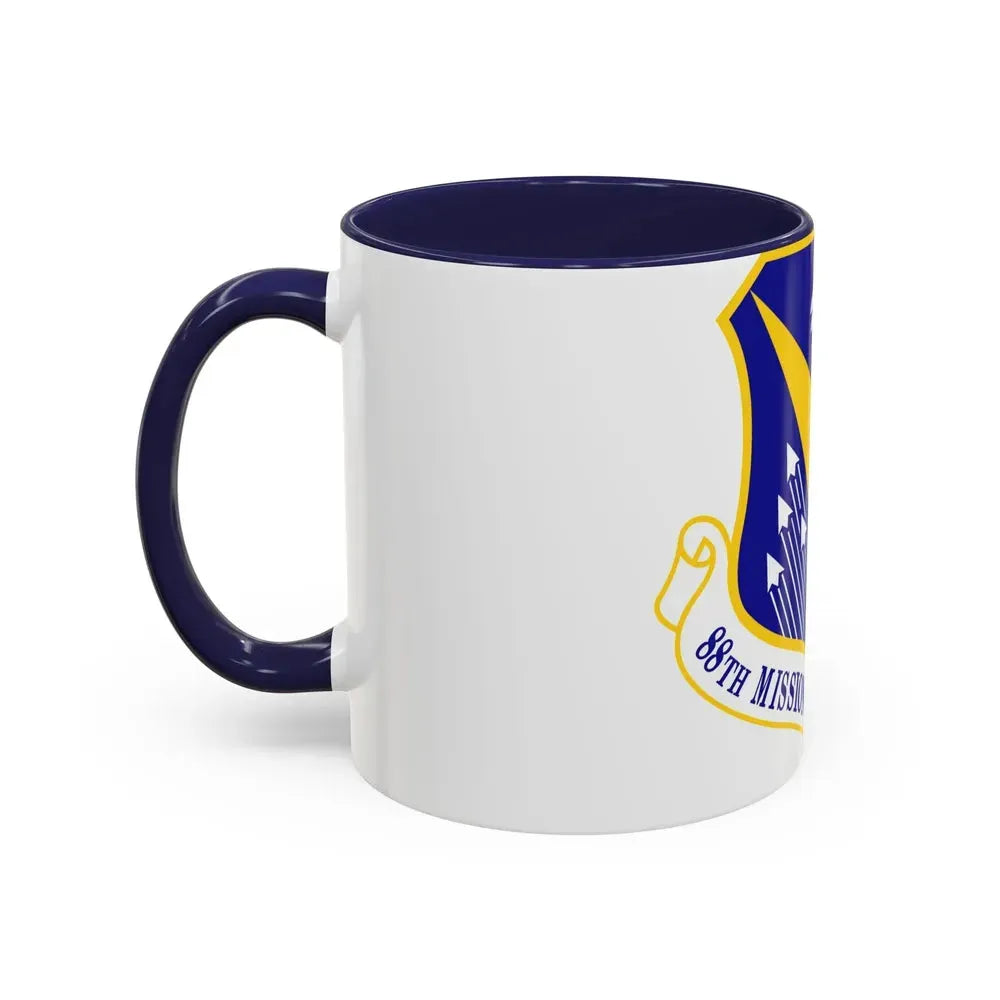 88th Mission Support Group (U.S. Air Force) Accent Coffee Mug - Go Mug Yourself