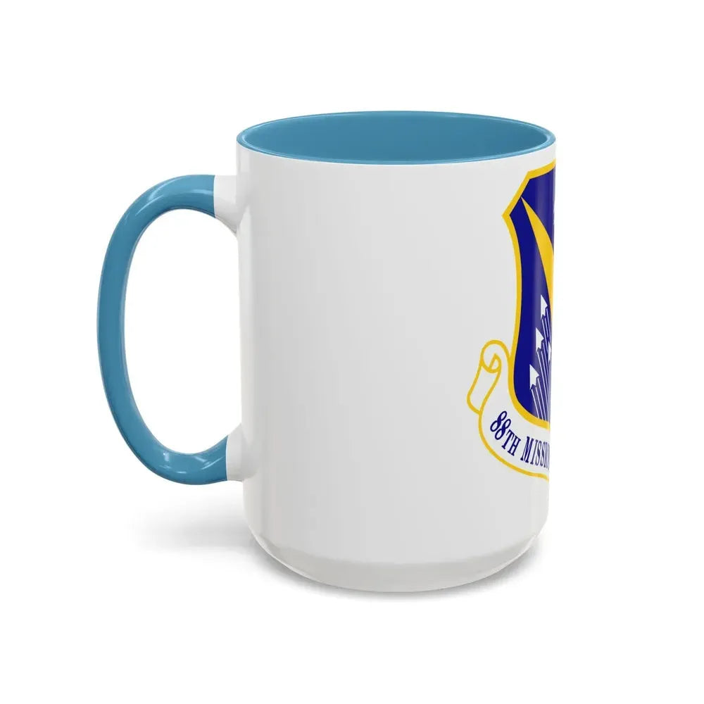88th Mission Support Group (U.S. Air Force) Accent Coffee Mug - Go Mug Yourself