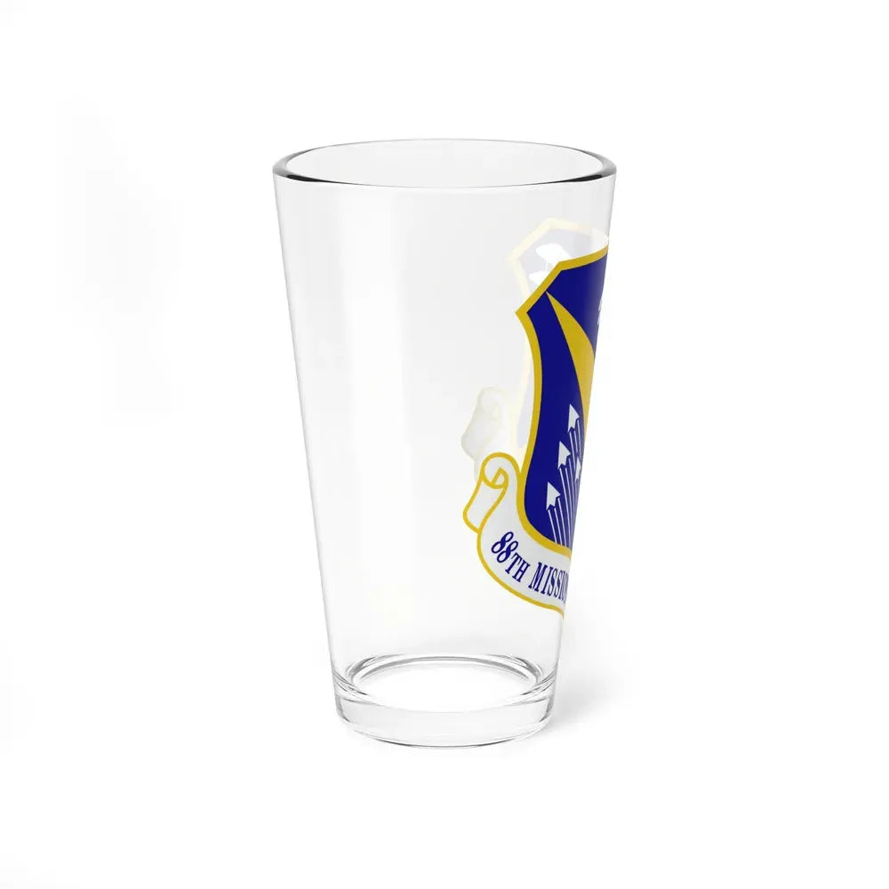 88th Mission Support Group (U.S. Air Force) Pint Glass 16oz - Go Mug Yourself