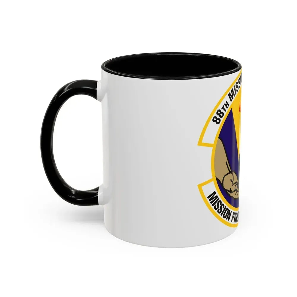 88th Mission Support Squadron (U.S. Air Force) Accent Coffee Mug - Go Mug Yourself