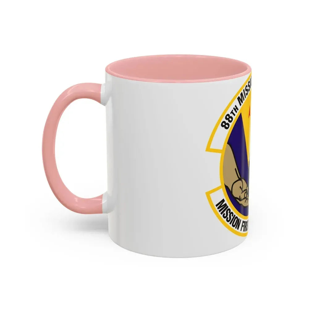 88th Mission Support Squadron (U.S. Air Force) Accent Coffee Mug - Go Mug Yourself