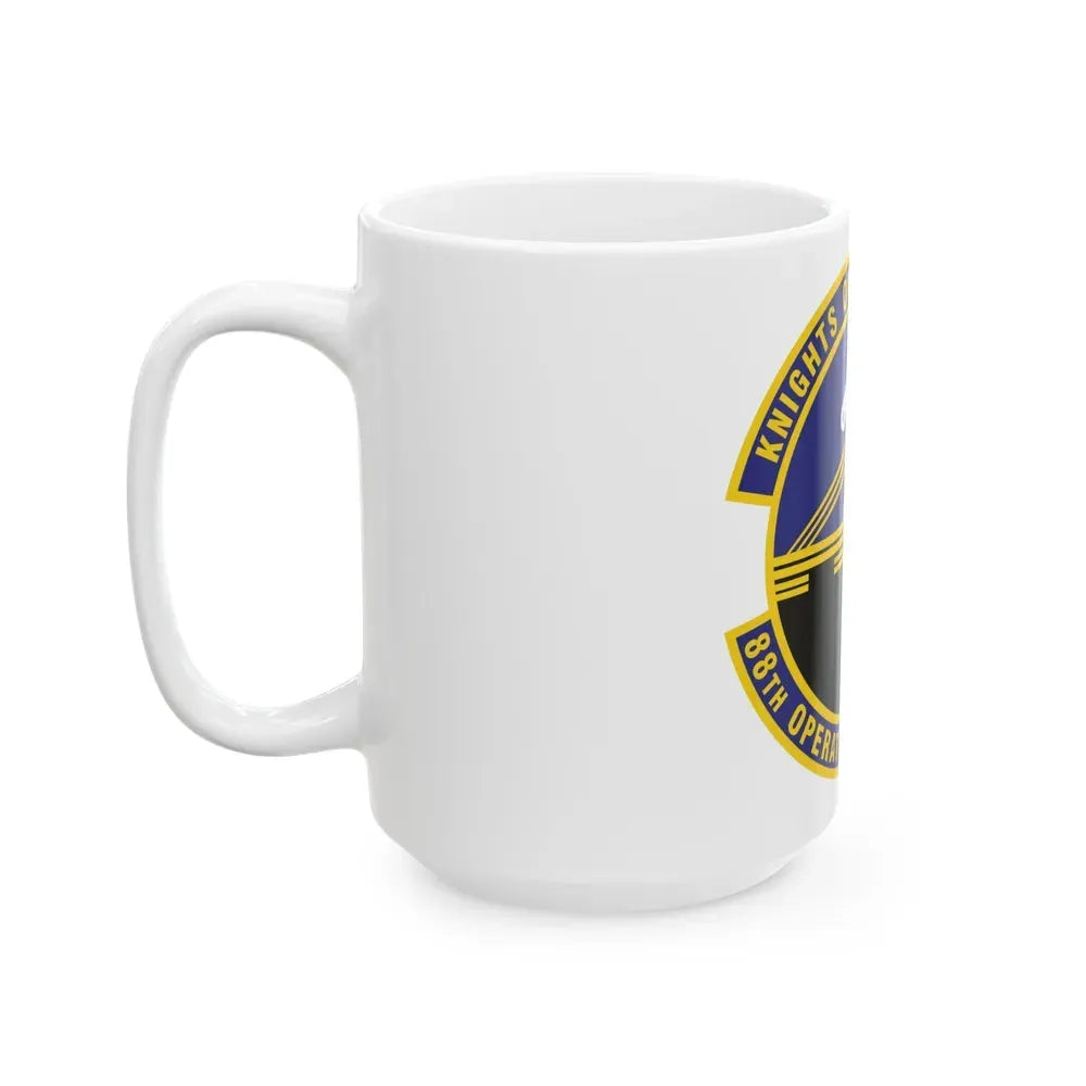88th Operations Support Squadron (U.S. Air Force) White Coffee Mug - Go Mug Yourself
