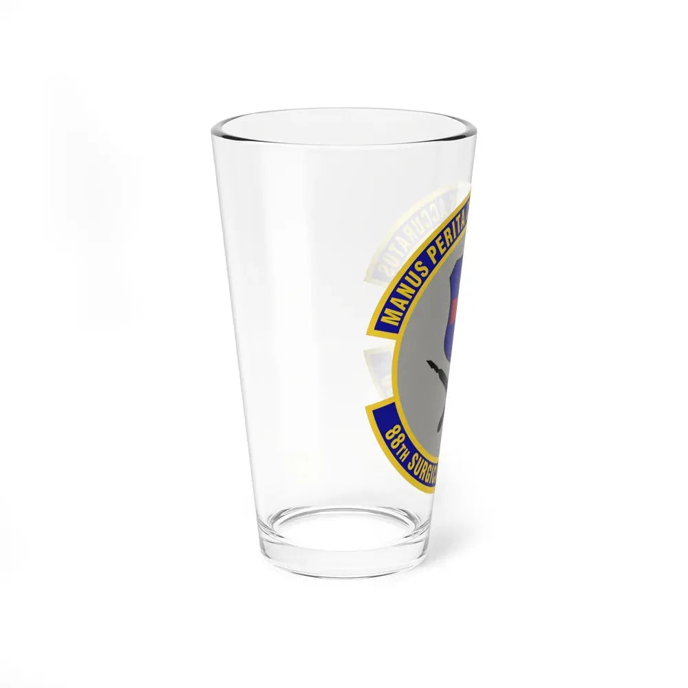 88th Surgical Operations Squadron (U.S. Air Force) Pint Glass 16oz - Go Mug Yourself