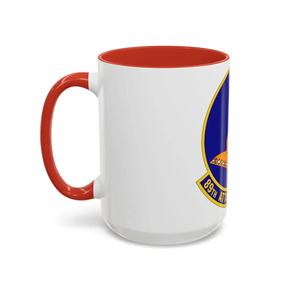 89 Attack Squadron ACC (U.S. Air Force) Accent Coffee Mug - Go Mug Yourself