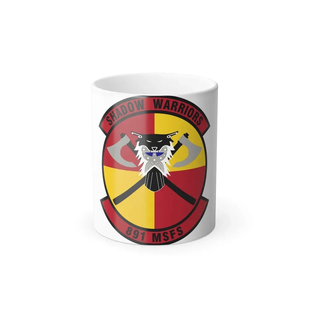 891 Missile Security Forces Squadron AFGSC (U.S. Air Force) Color Changing Coffee Mug 11oz - Go Mug Yourself