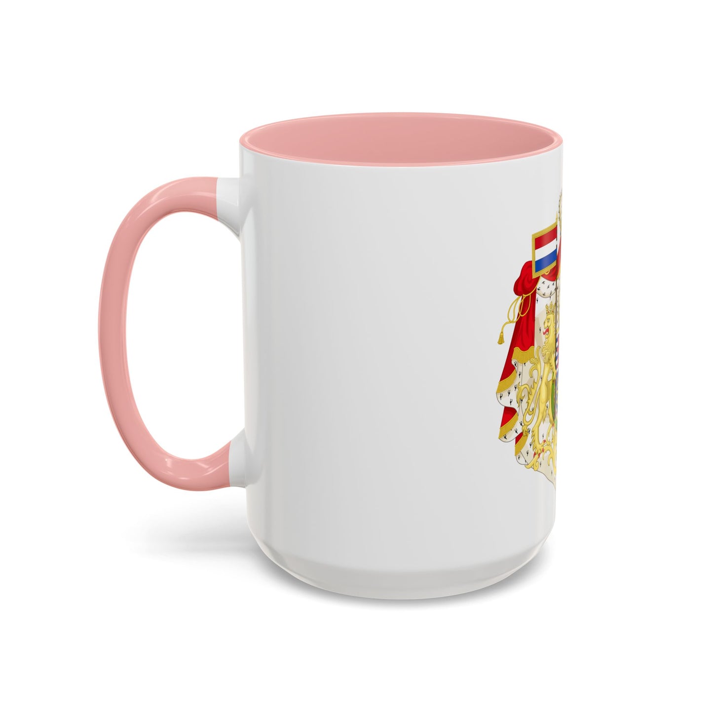 Greater coat of arms of the Grand Duke of Luxembourg (2000) - Accent Coffee Mug