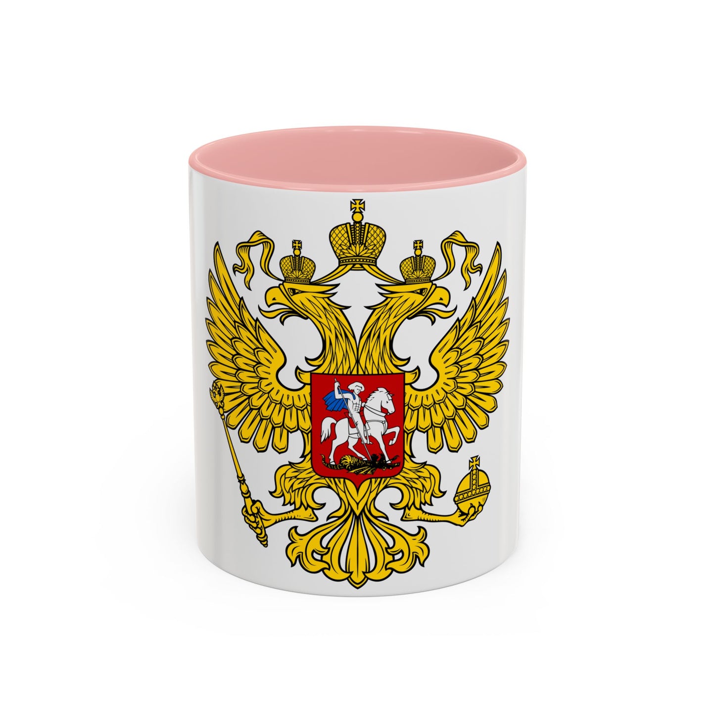 Coat of Arms of the Russian Federation 2 - Accent Coffee Mug