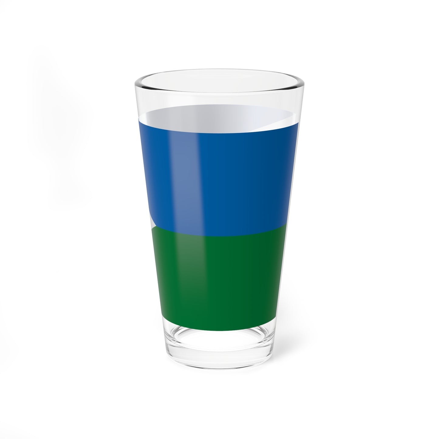 Flag of Zebecke (Hungary) Pint Glass 16oz