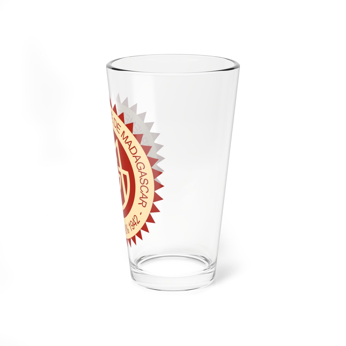 Seal of the Government-General of Madagascar 1942 (Madagascar) (Coat of Arms) Pint Glass 16oz
