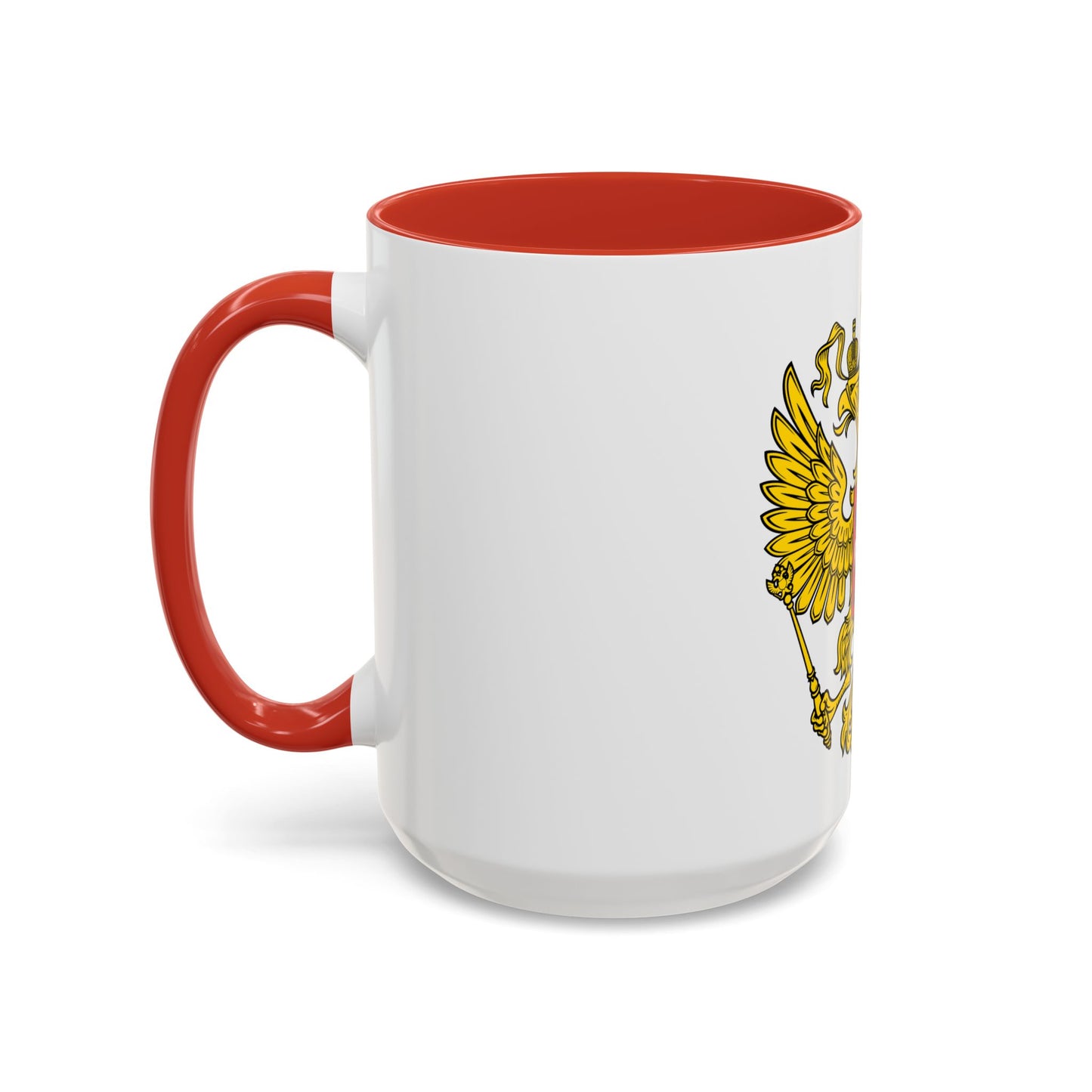 Coat of Arms of the Russian Federation 2 - Accent Coffee Mug