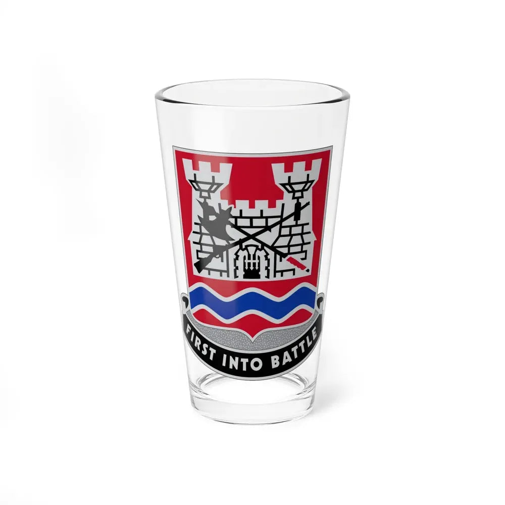 898 Engineer Battalion (U.S. Army) Pint Glass 16oz 16oz - Go Mug Yourself