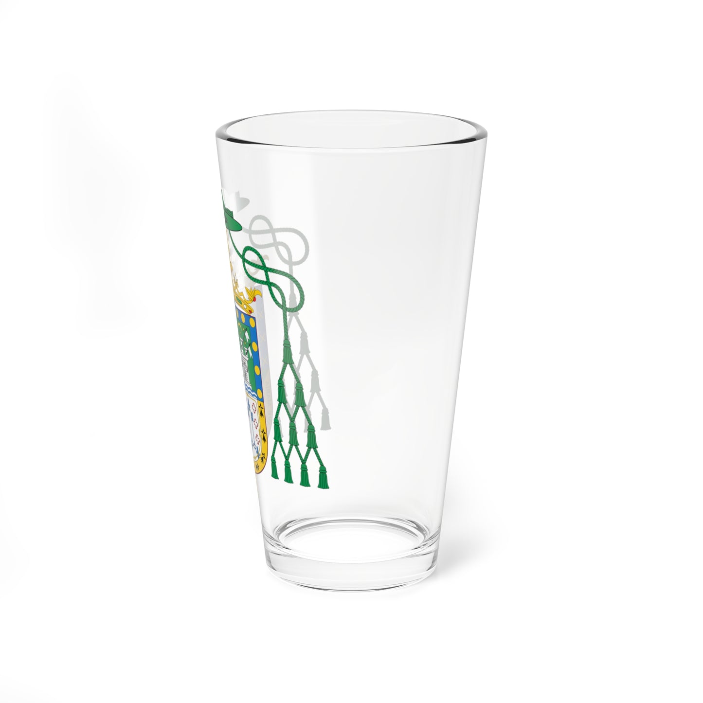 Escudo de Francisco de Rois y Mendoza (Spain) (Coat of Arms) Pint Glass 16oz
