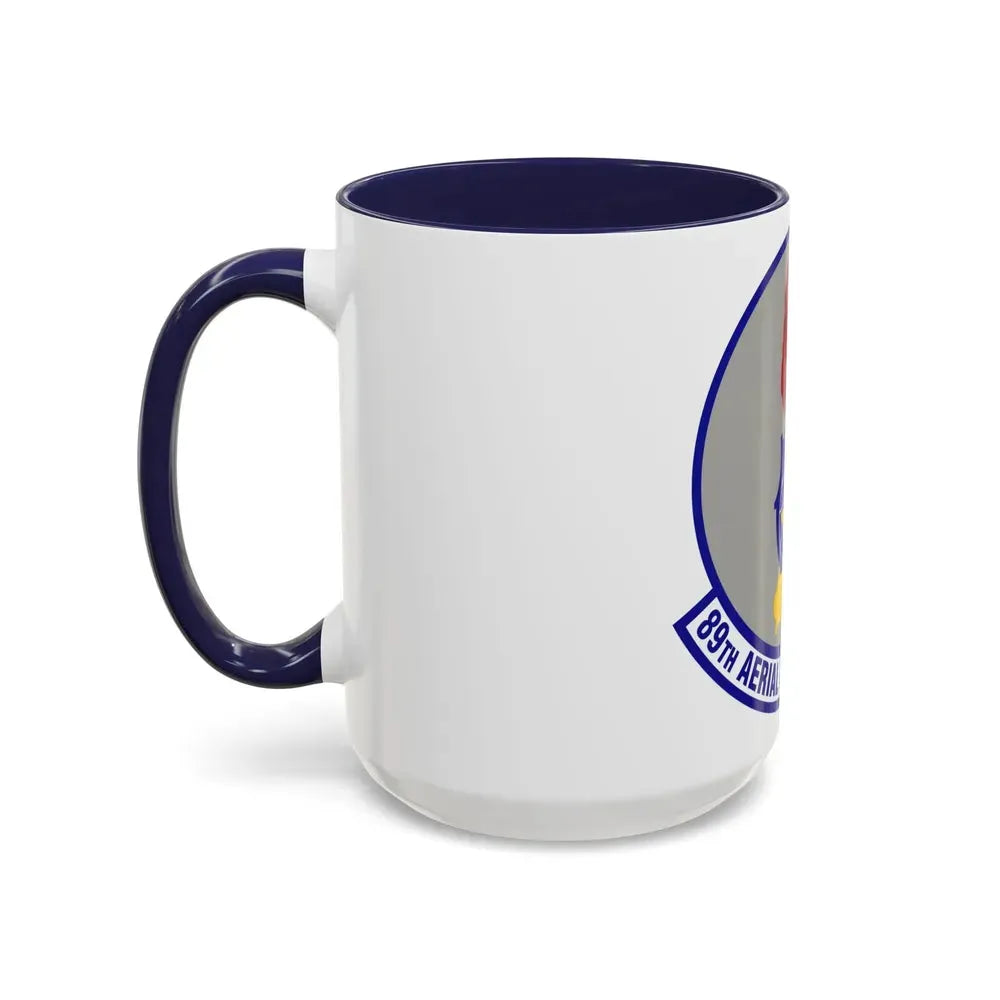 89th Aerial Port Squadron (U.S. Air Force) Accent Coffee Mug - Go Mug Yourself