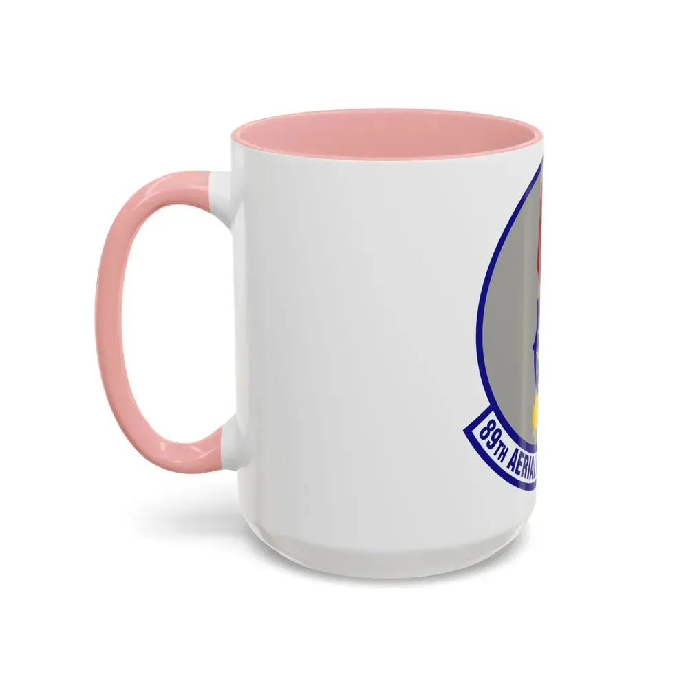 89th Aerial Port Squadron (U.S. Air Force) Accent Coffee Mug - Go Mug Yourself