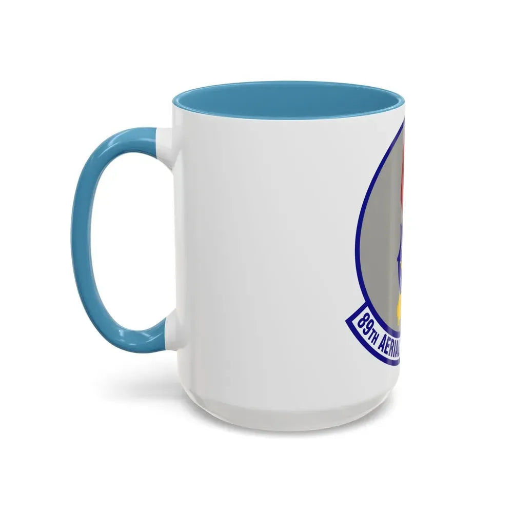 89th Aerial Port Squadron (U.S. Air Force) Accent Coffee Mug - Go Mug Yourself
