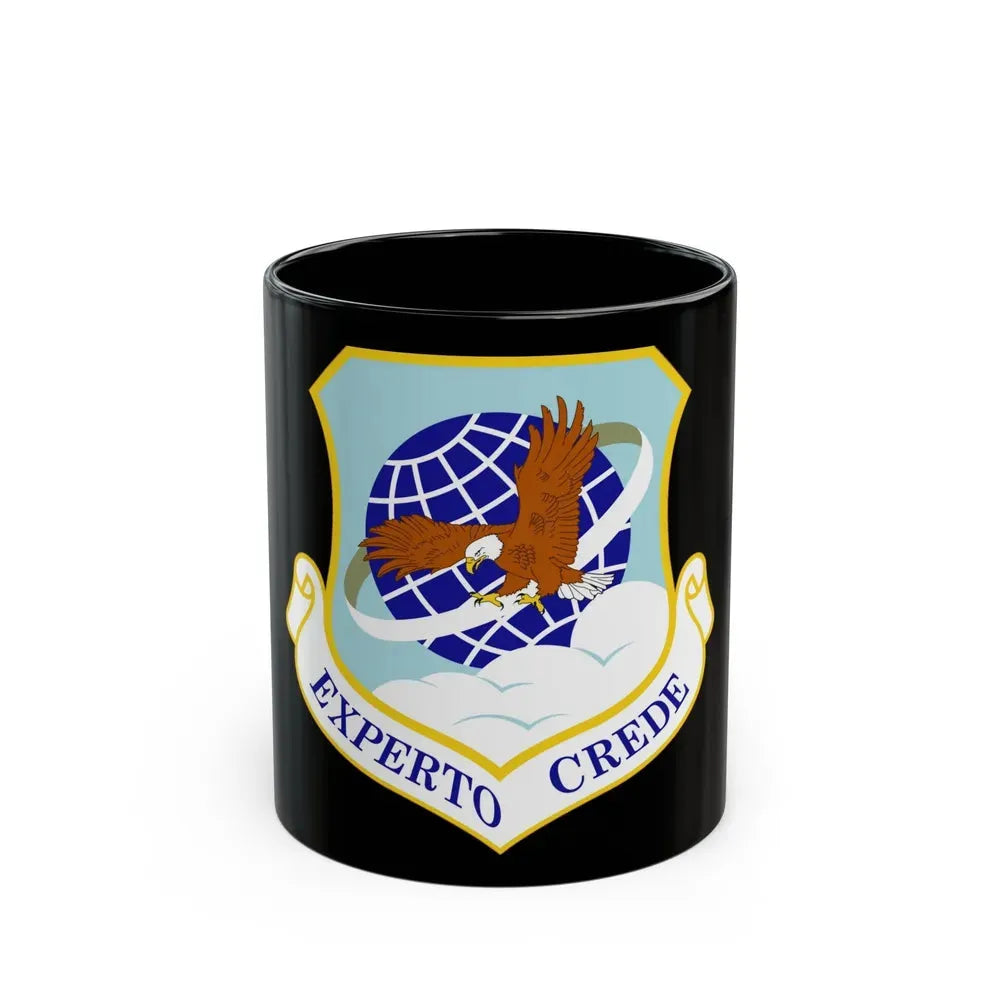 89th Airlift Wing (U.S. Air Force) Black Coffee Mug 11oz - Go Mug Yourself