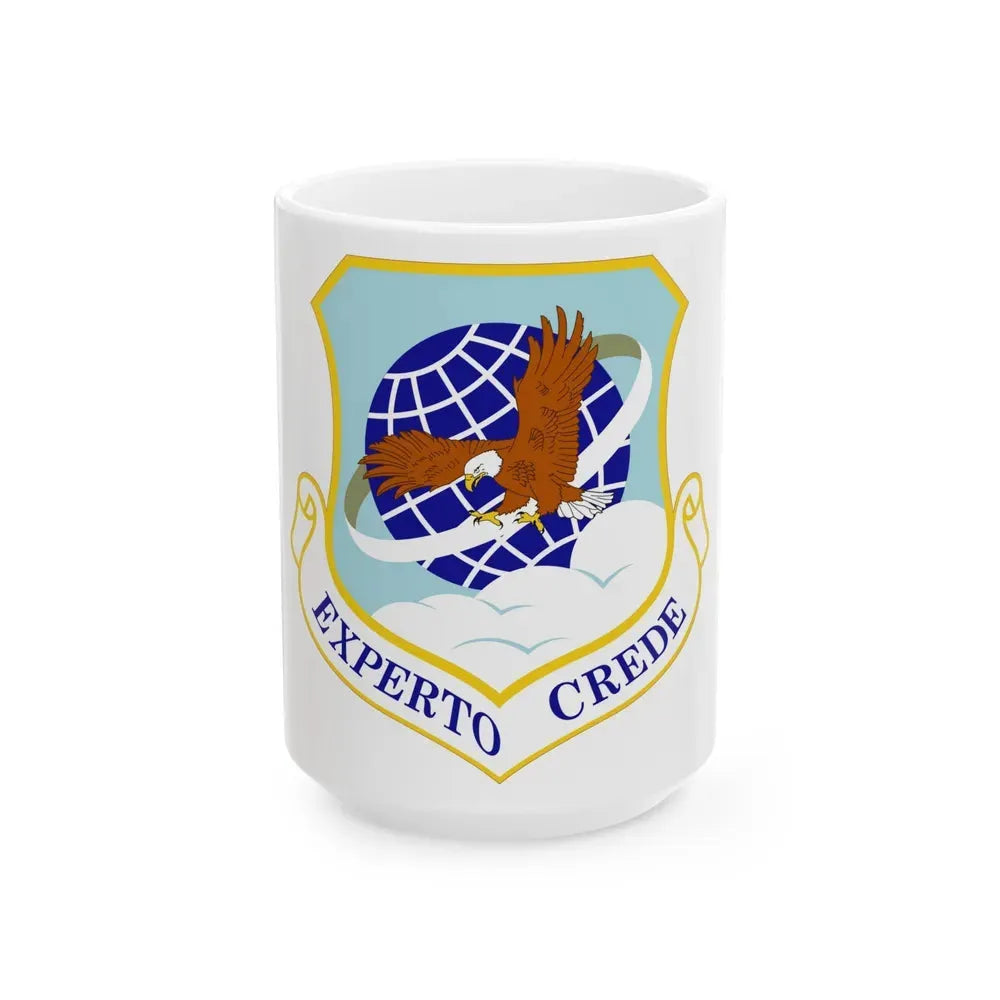 89th Airlift Wing (U.S. Air Force) White Coffee Mug 15oz - Go Mug Yourself