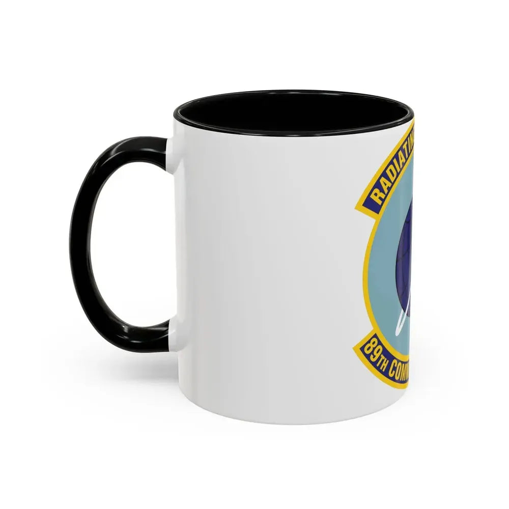 89th Communications Squadron (U.S. Air Force) Accent Coffee Mug - Go Mug Yourself
