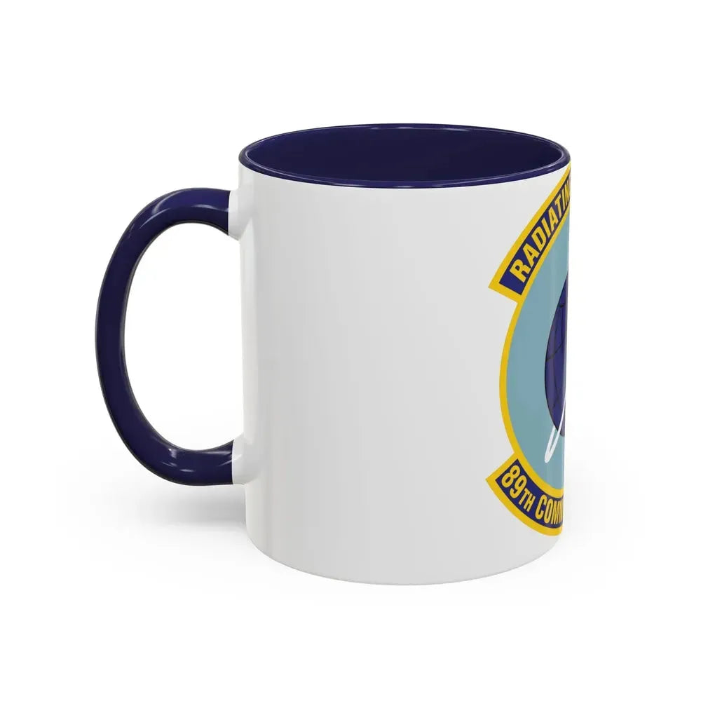 89th Communications Squadron (U.S. Air Force) Accent Coffee Mug - Go Mug Yourself