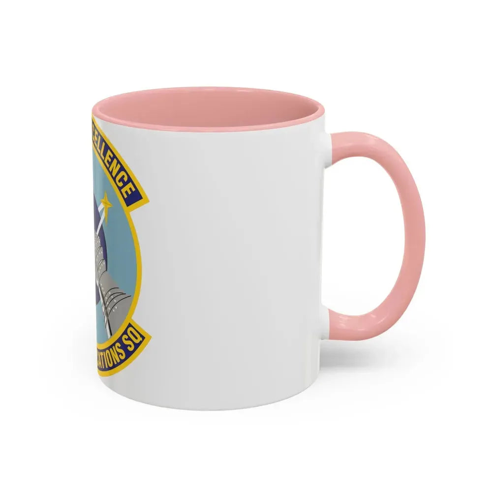 89th Communications Squadron (U.S. Air Force) Accent Coffee Mug - Go Mug Yourself