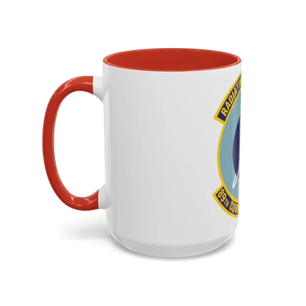 89th Communications Squadron (U.S. Air Force) Accent Coffee Mug - Go Mug Yourself