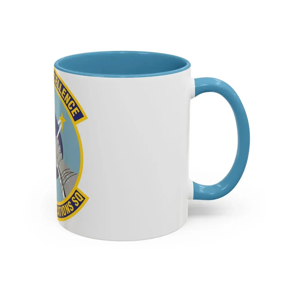 89th Communications Squadron (U.S. Air Force) Accent Coffee Mug - Go Mug Yourself