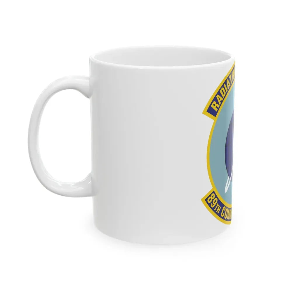 89th Communications Squadron (U.S. Air Force) White Coffee Mug - Go Mug Yourself