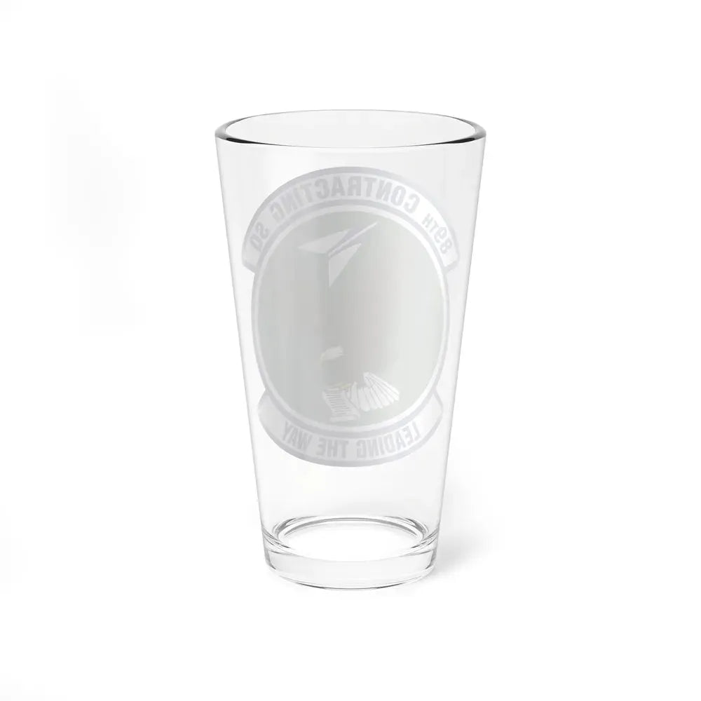 89th Contracting Squadron (U.S. Air Force) Pint Glass 16oz - Go Mug Yourself