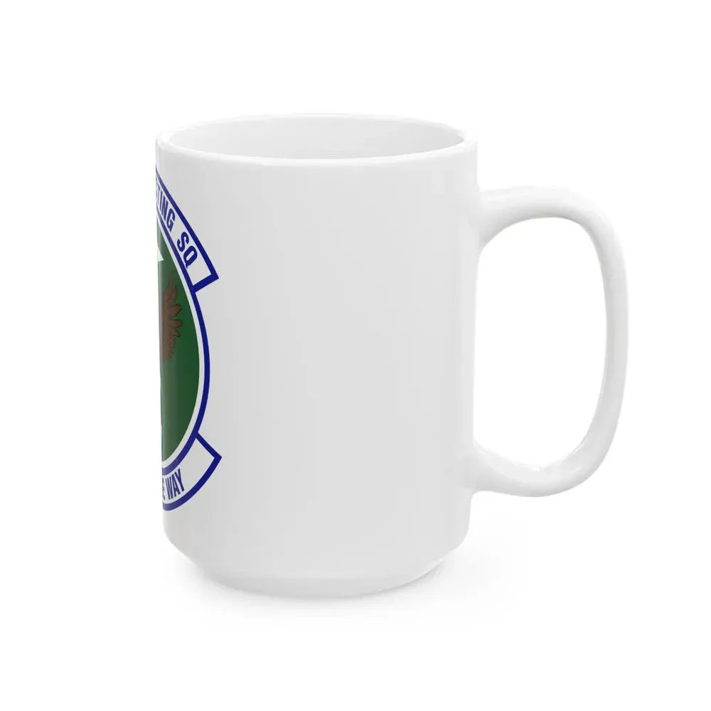 89th Contracting Squadron (U.S. Air Force) White Coffee Mug - Go Mug Yourself