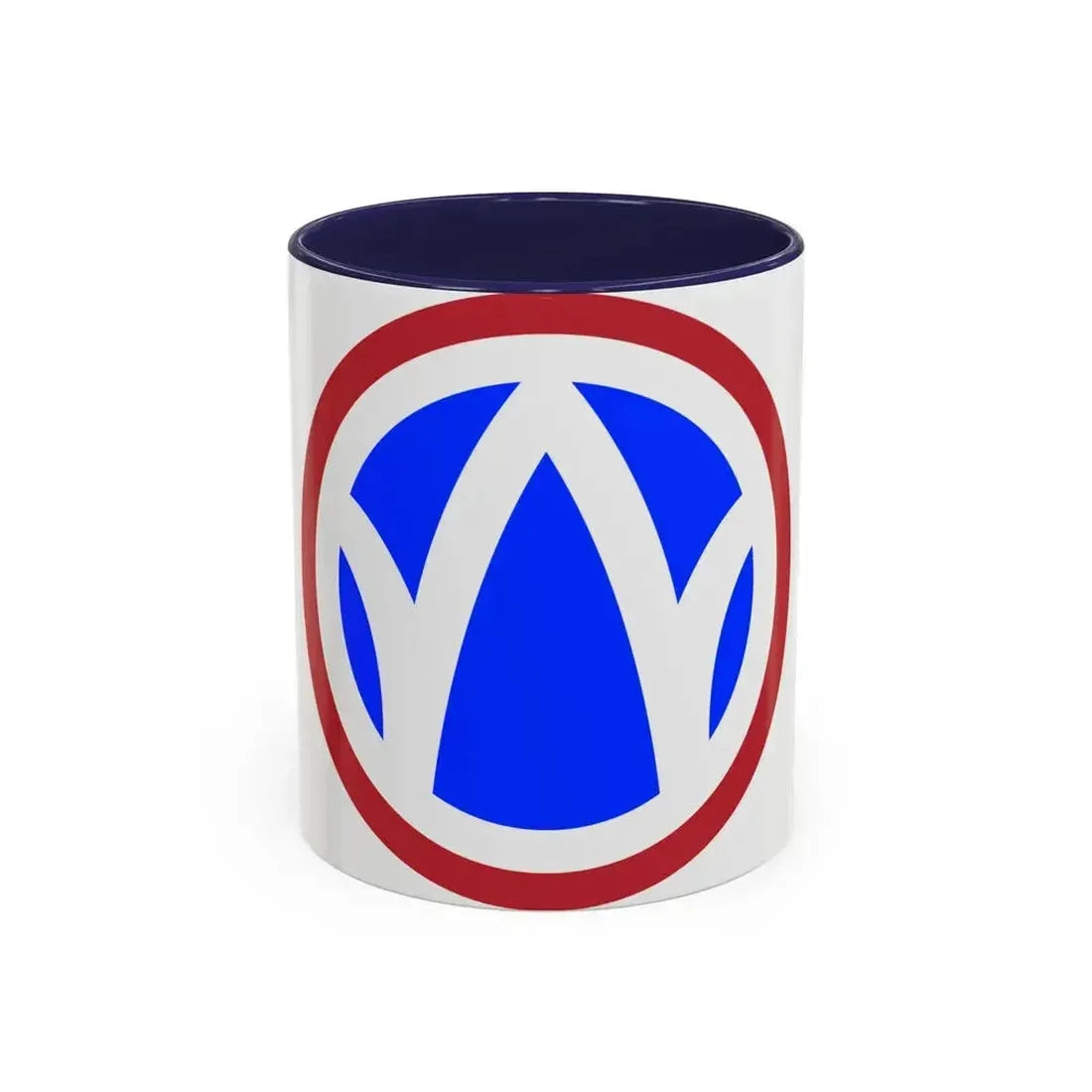 89th Regional Readiness Command SSI (U.S. Army) Accent Coffee Mug 11oz Navy - Go Mug Yourself
