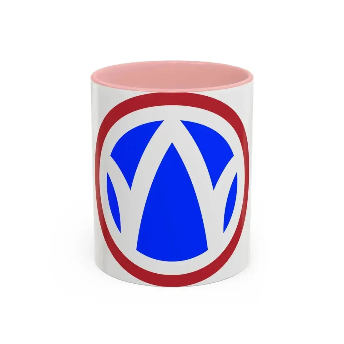 89th Regional Readiness Command SSI (U.S. Army) Accent Coffee Mug 11oz Pink - Go Mug Yourself