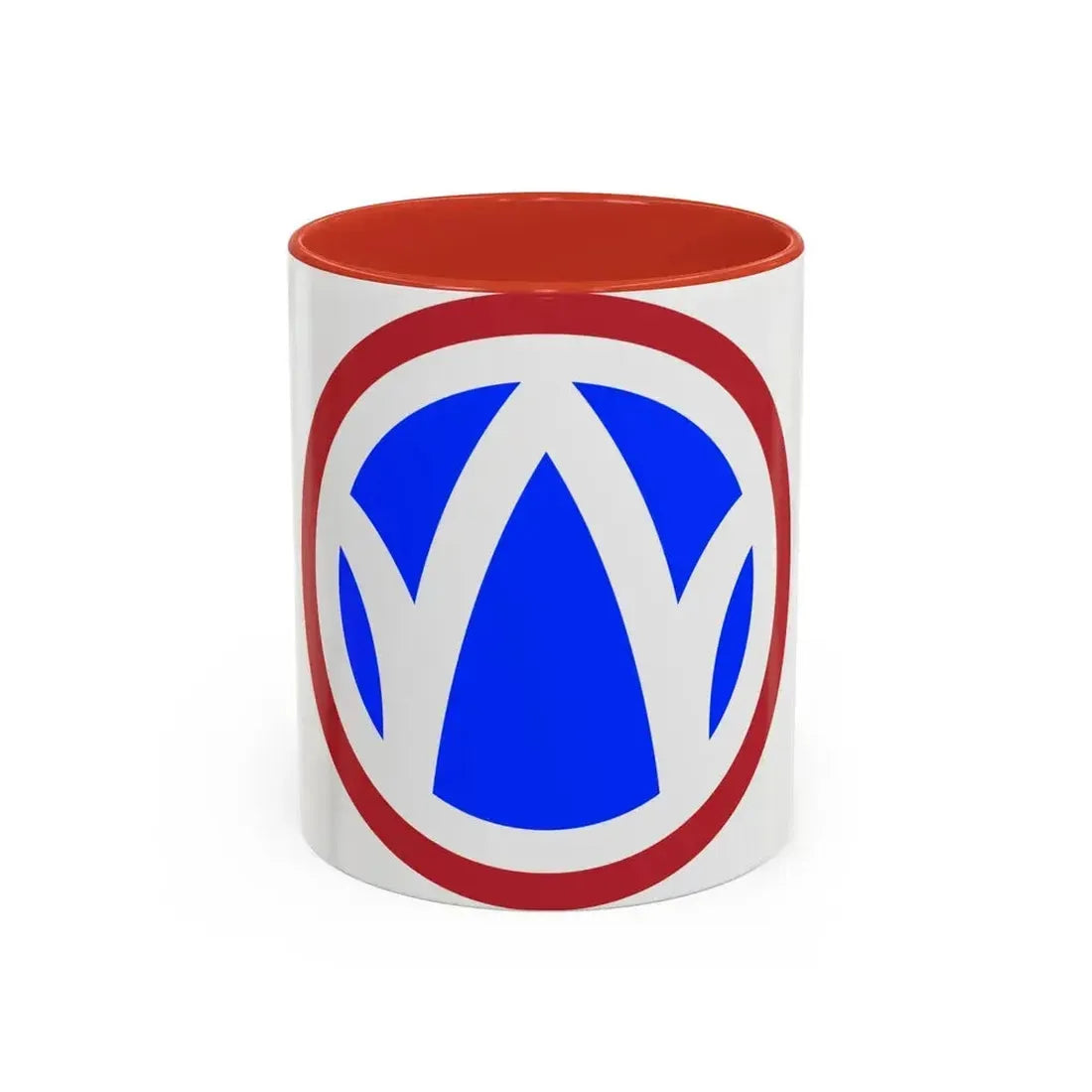 89th Regional Readiness Command SSI (U.S. Army) Accent Coffee Mug 11oz Red - Go Mug Yourself