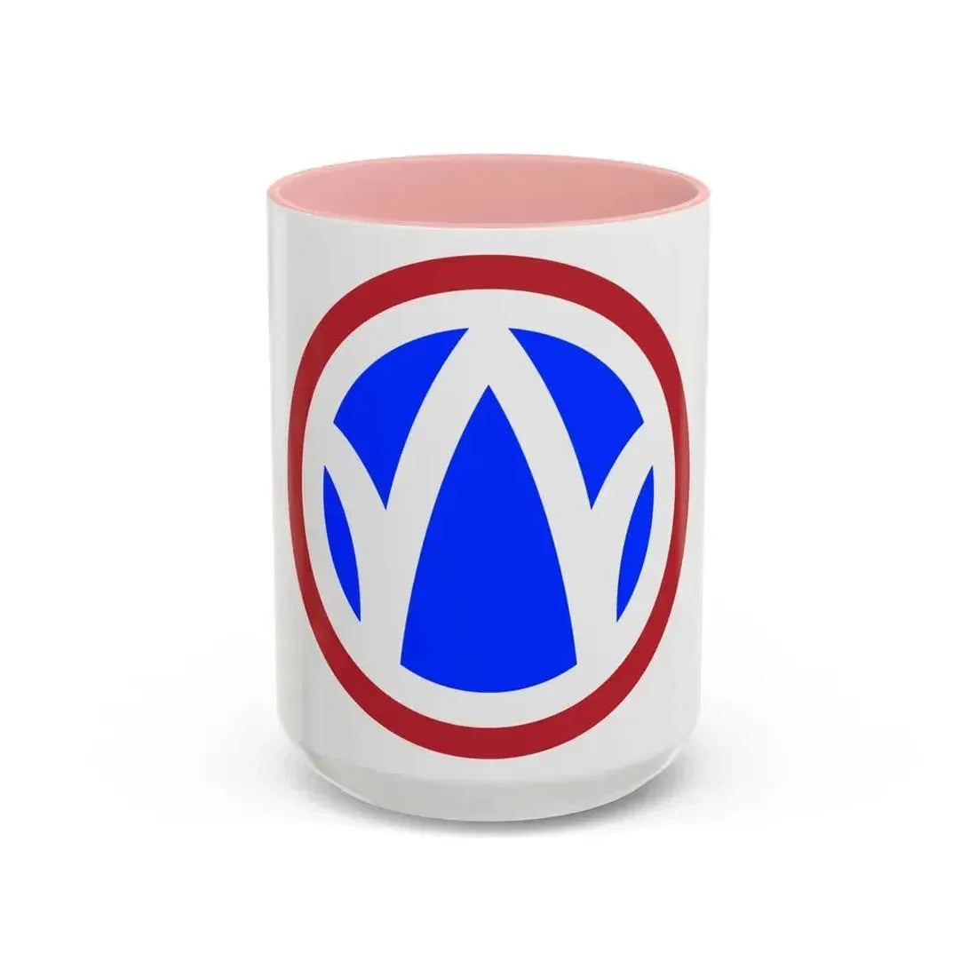 89th Regional Readiness Command SSI (U.S. Army) Accent Coffee Mug 15oz Pink - Go Mug Yourself