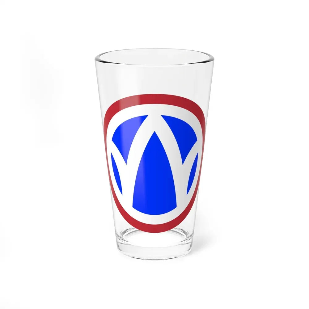 89th Regional Readiness Command SSI (U.S. Army) Pint Glass 16oz 16oz - Go Mug Yourself