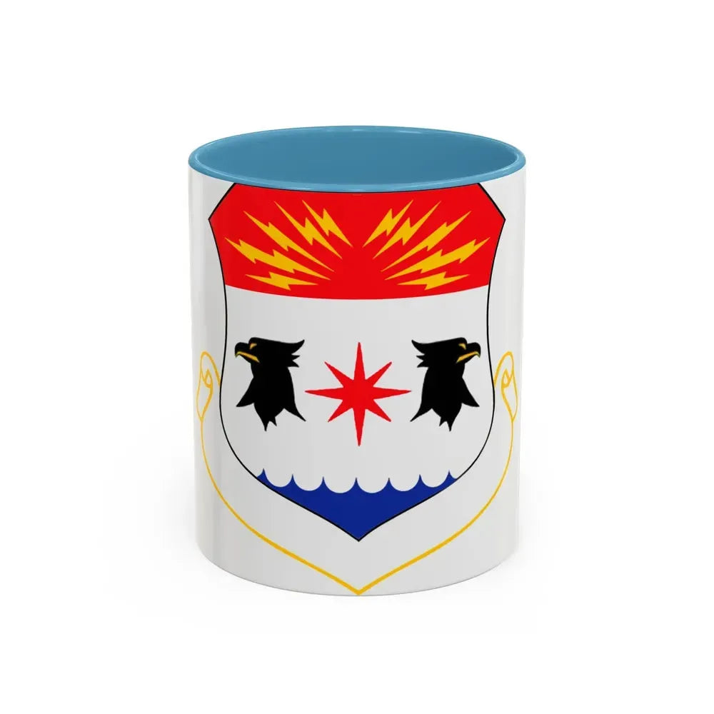 8th Air Division (U.S. Air Force) Accent Coffee Mug 11oz Light Blue - Go Mug Yourself