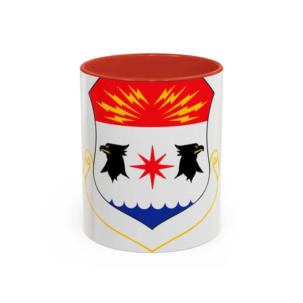 8th Air Division (U.S. Air Force) Accent Coffee Mug 11oz Red - Go Mug Yourself