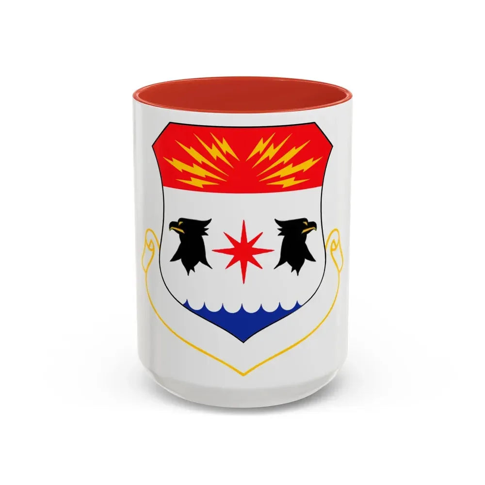 8th Air Division (U.S. Air Force) Accent Coffee Mug 15oz Red - Go Mug Yourself