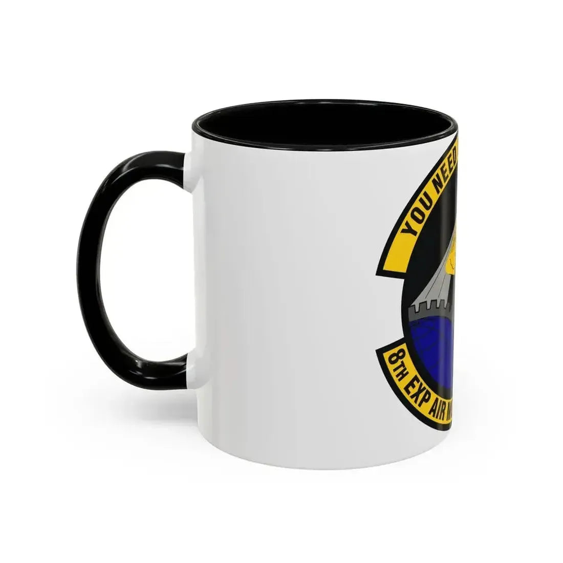 8th Expeditionary Air Mobility Squadron (U.S. Air Force) Accent Coffee Mug - Go Mug Yourself