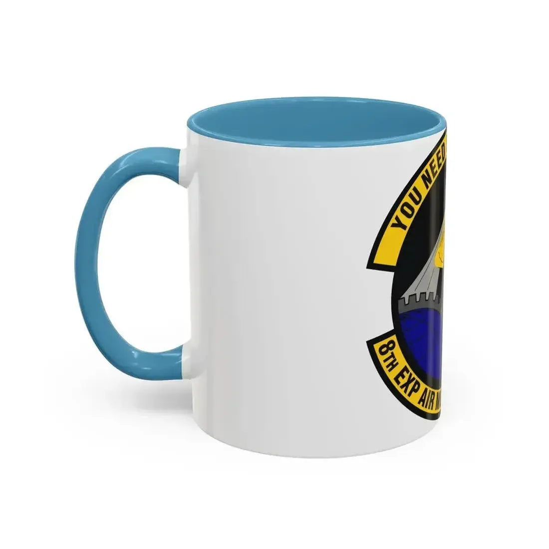 8th Expeditionary Air Mobility Squadron (U.S. Air Force) Accent Coffee Mug - Go Mug Yourself