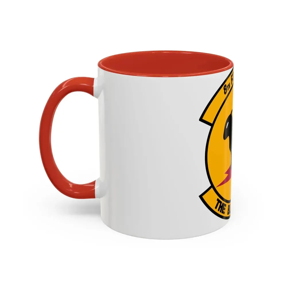 8th Fighter Squadron (U.S. Air Force) Accent Coffee Mug - Go Mug Yourself